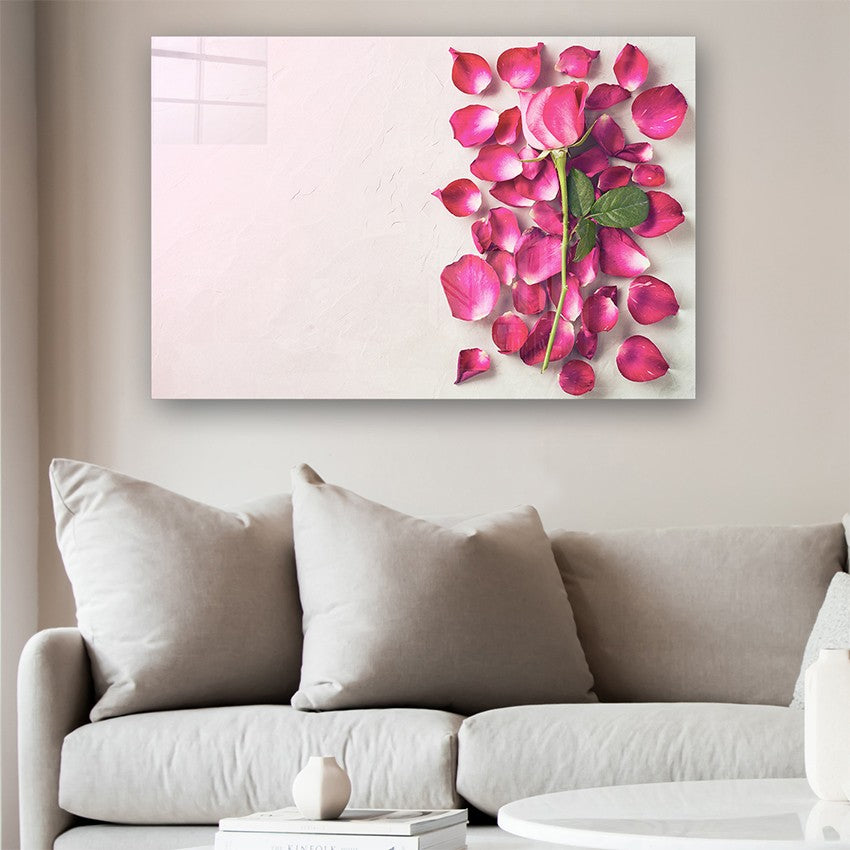 Quadro Decorativo em Vidro Temperado Multicolor 70x100cm - Arte Moderna para Parede