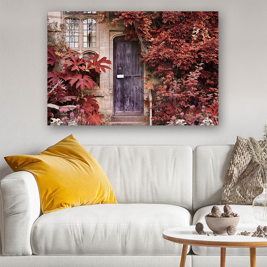 Quadro Decorativo em Vidro Temperado Multicolor 50x70cm - Arte Moderna para Parede