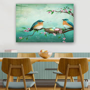 Quadro Decorativo em Vidro Temperado Multicolor 70x100cm - Arte Moderna para Parede