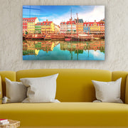 Quadro Decorativo em Vidro Temperado Multicolor 70x100cm - Arte Moderna para Parede