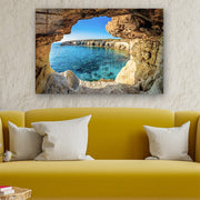 Quadro Decorativo em Vidro Temperado Multicolor 50x70cm - Arte Moderna para Parede