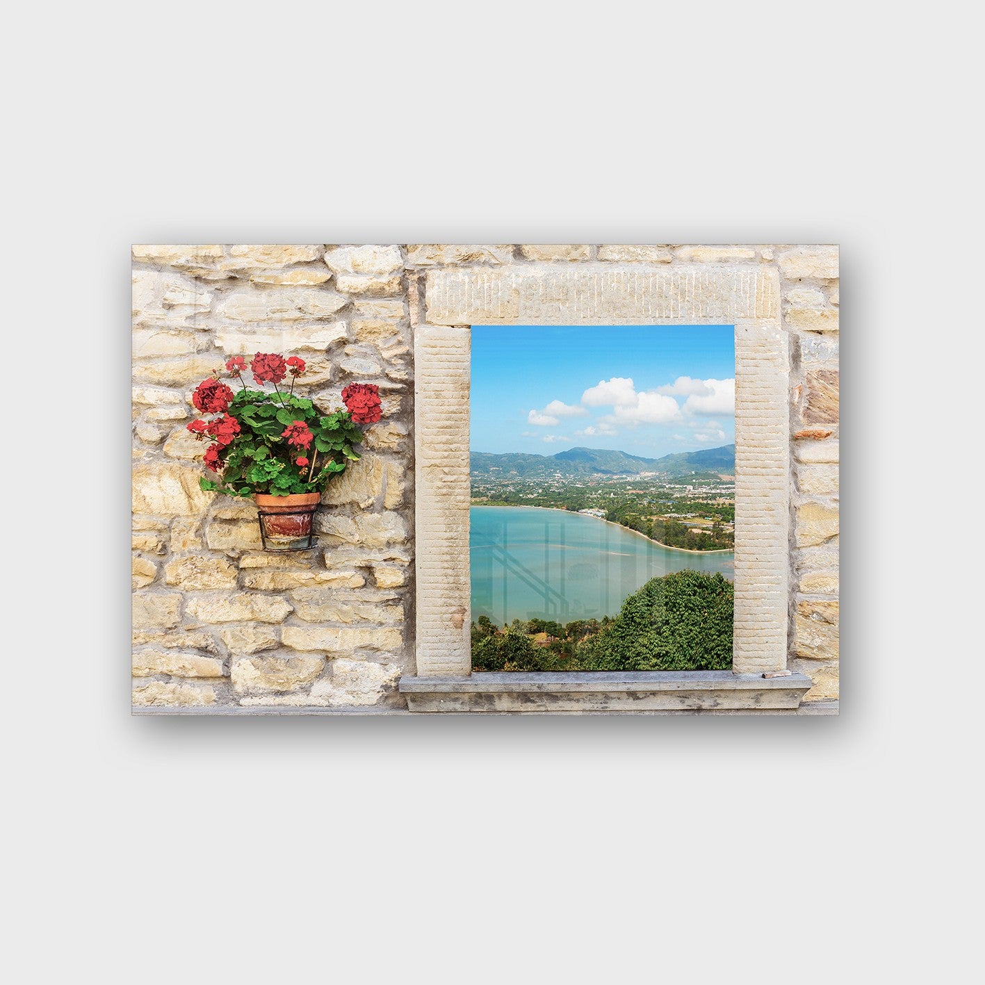 Quadro Decorativo em Vidro Temperado Multicolor 40x60cm - Arte Moderna para Parede