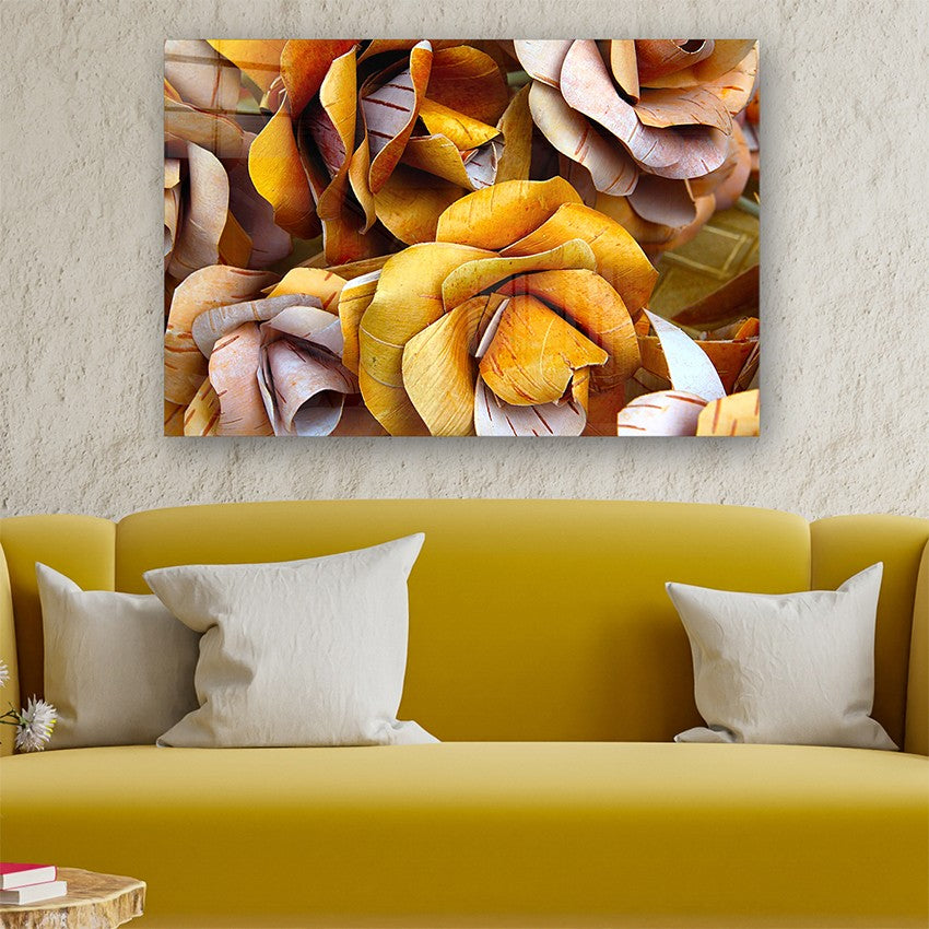 Quadro Decorativo em Vidro Temperado Multicolor 70x100cm - Arte Moderna para Parede