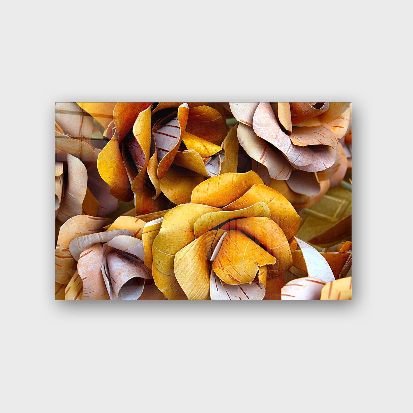 Quadro Decorativo em Vidro Temperado Multicolor 70x100cm - Arte Moderna para Parede