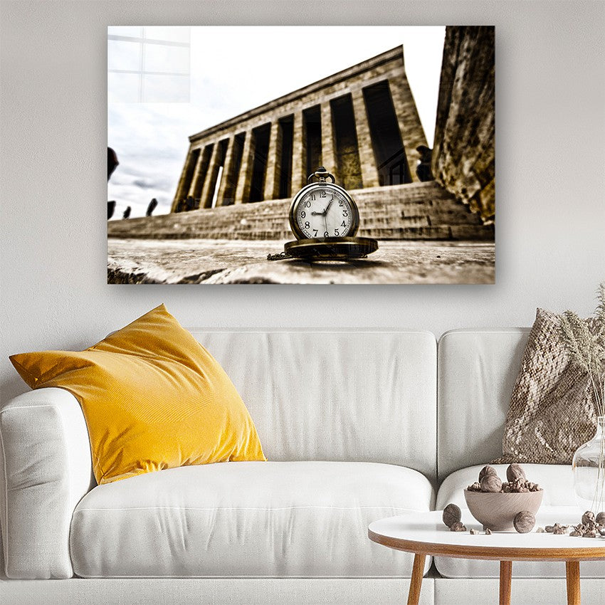 Quadro Decorativo em Vidro Temperado Multicolor 50x70cm - Arte Moderna para Parede