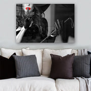 Quadro Decorativo em Vidro Temperado Multicolor 50x70cm - Arte Moderna para Parede