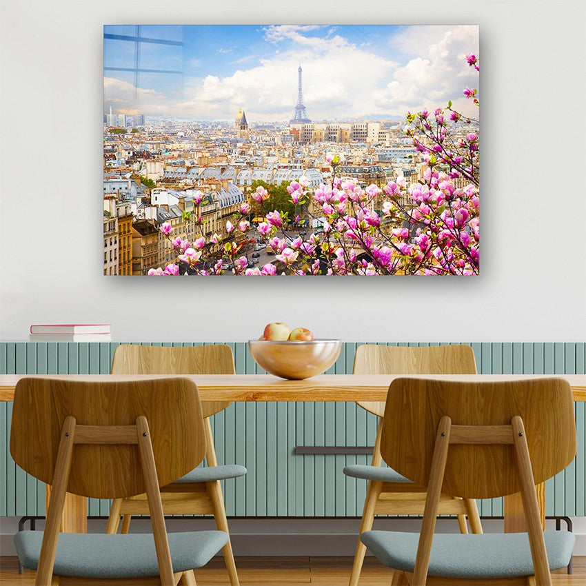 Quadro Decorativo em Vidro Temperado Multicolor 70x100cm - Arte Moderna para Parede