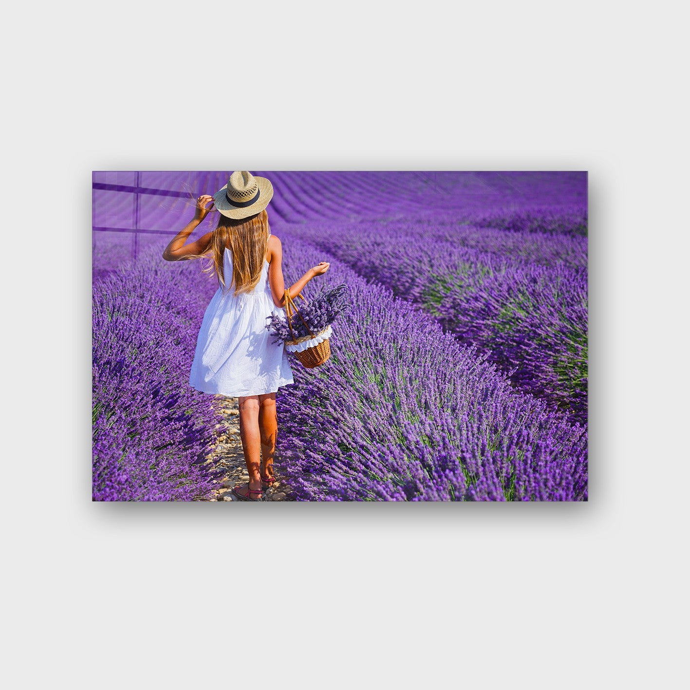 Quadro Decorativo em Vidro Temperado Multicolor 40x60cm - Arte Moderna para Parede