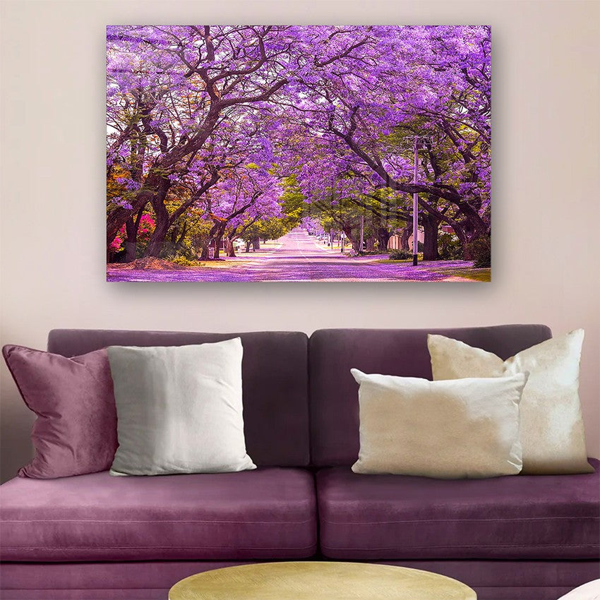 Quadro Decorativo em Vidro Temperado Multicolor 40x60cm - Arte Moderna para Parede