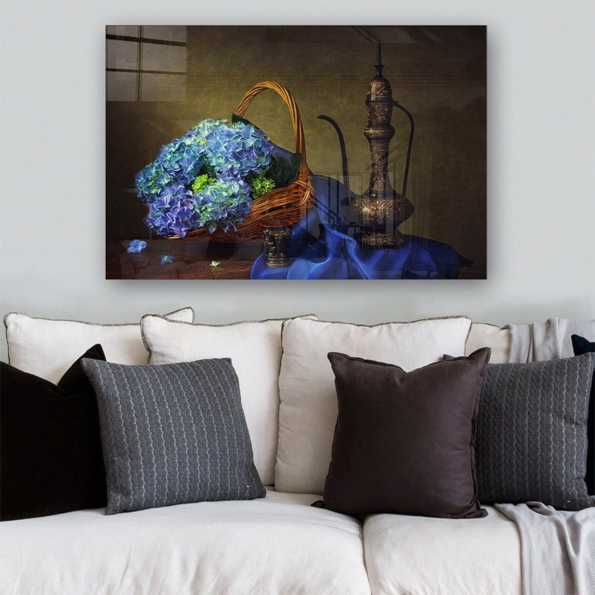 Quadro Decorativo em Vidro Temperado Multicolor 40x60cm - Arte Moderna para Parede