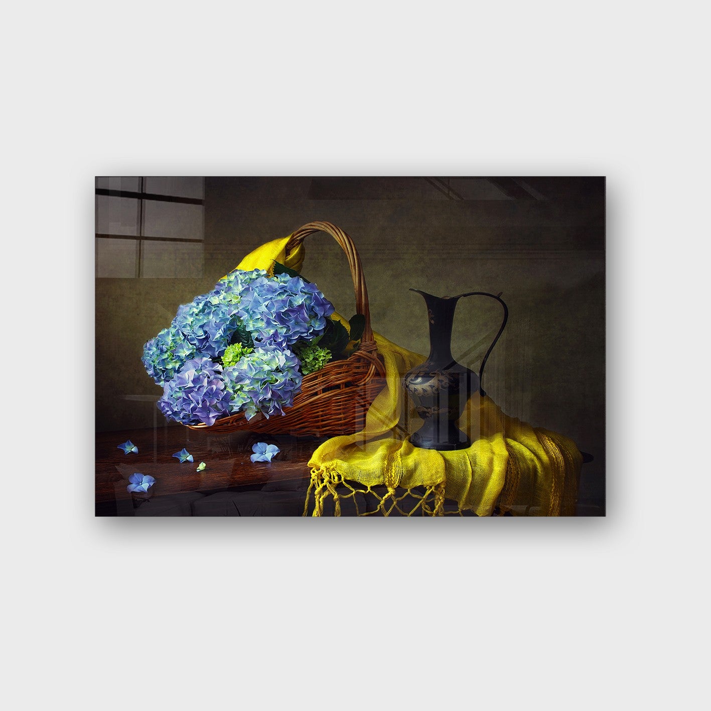 Quadro Decorativo em Vidro Temperado Multicolor 70x100cm - Arte Moderna para Parede