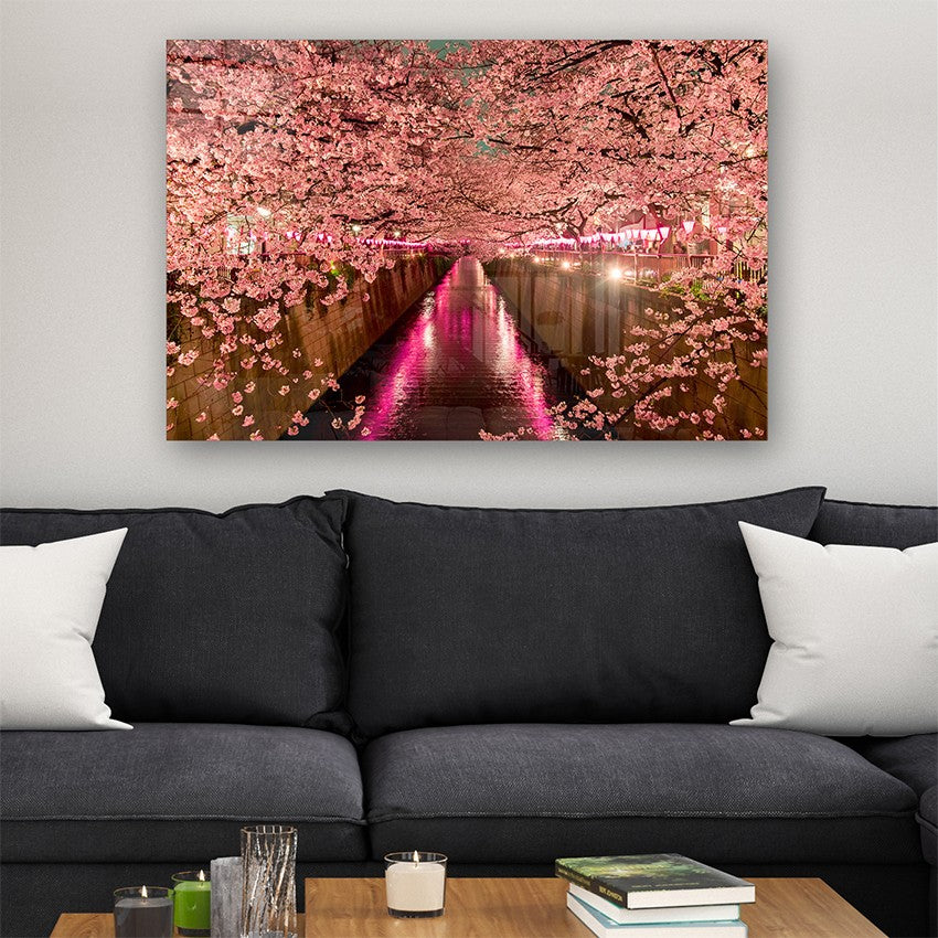 Quadro Decorativo em Vidro Temperado Multicolor 40x60cm - Arte Moderna para Parede