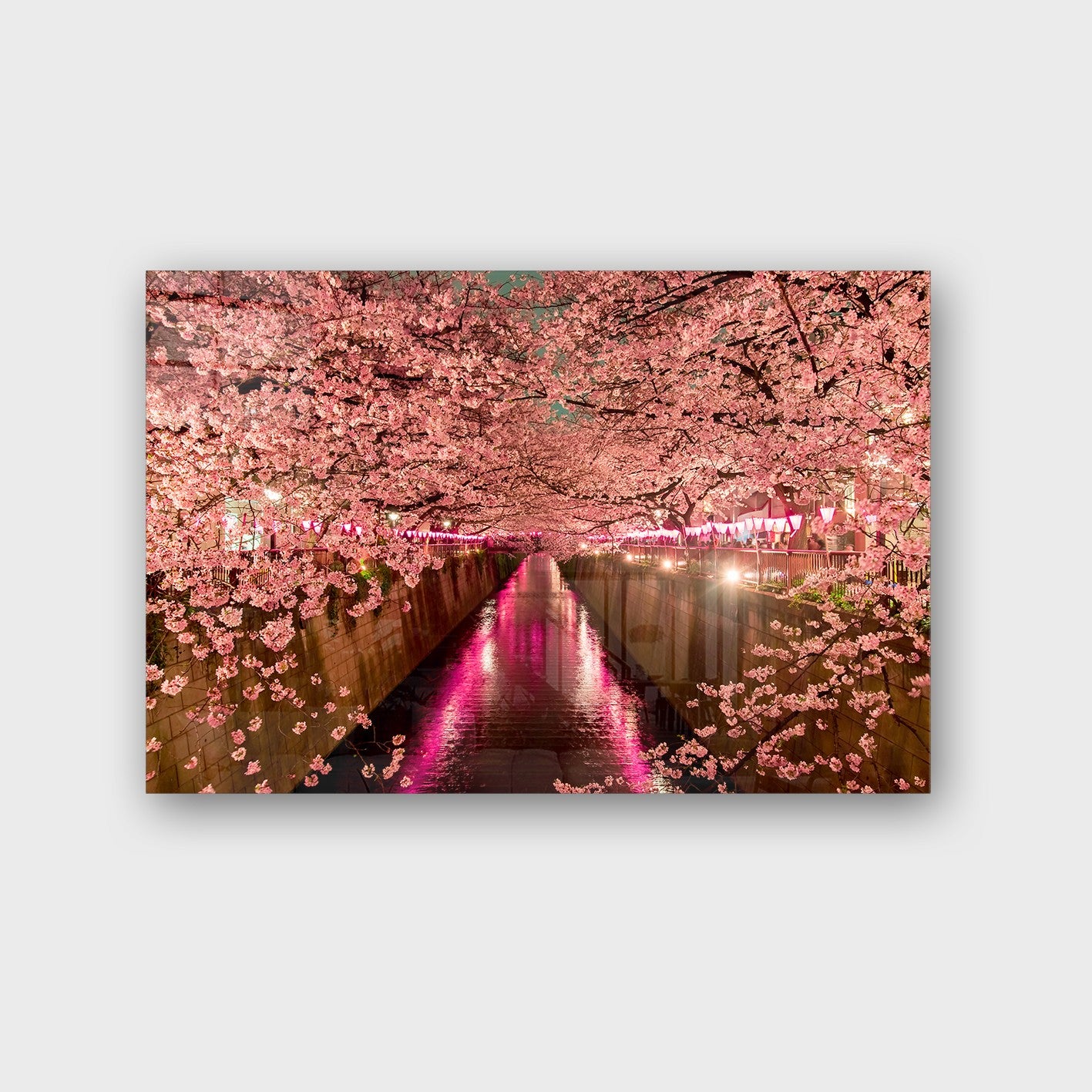 Quadro Decorativo em Vidro Temperado Multicolor 70x100cm - Arte Moderna para Parede