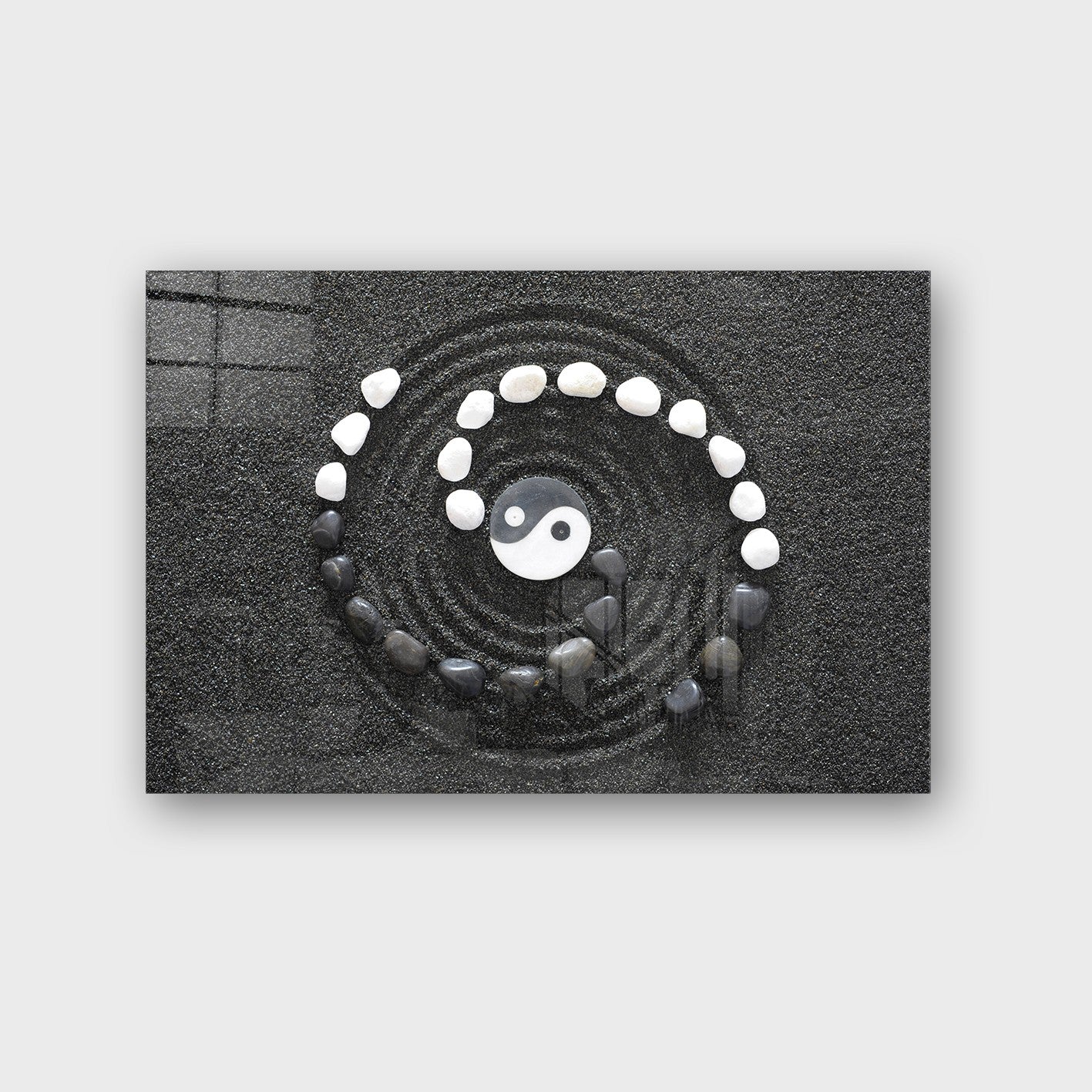 Quadro Decorativo em Vidro Temperado Multicolor 70x100cm - Arte Moderna para Parede