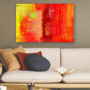 Quadro Decorativo em Vidro Temperado Multicolor 70x100cm - Arte Moderna para Parede