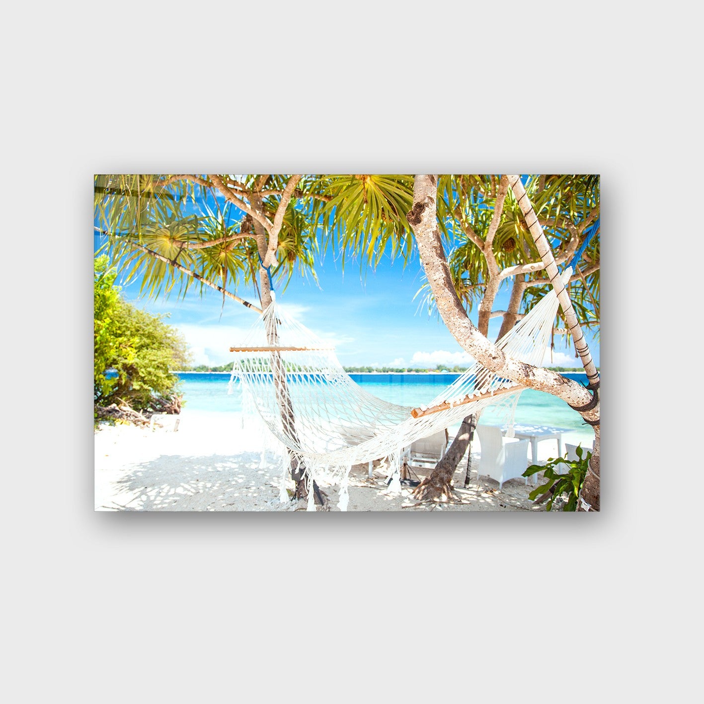 Quadro Decorativo em Vidro Temperado Multicolor 70x100cm - Arte Moderna para Parede