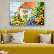 Quadro Decorativo em Vidro Temperado Multicolor 40x60cm - Arte Moderna para Parede