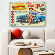 Quadro Decorativo em Vidro Temperado Multicolor 70x100cm - Arte Moderna para Parede