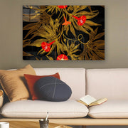 Quadro Decorativo em Vidro Temperado Multicolor 40x60cm - Arte Moderna para Parede