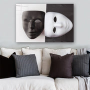 Quadro Decorativo em Vidro Temperado Multicolor 50x70cm - Arte Moderna para Parede