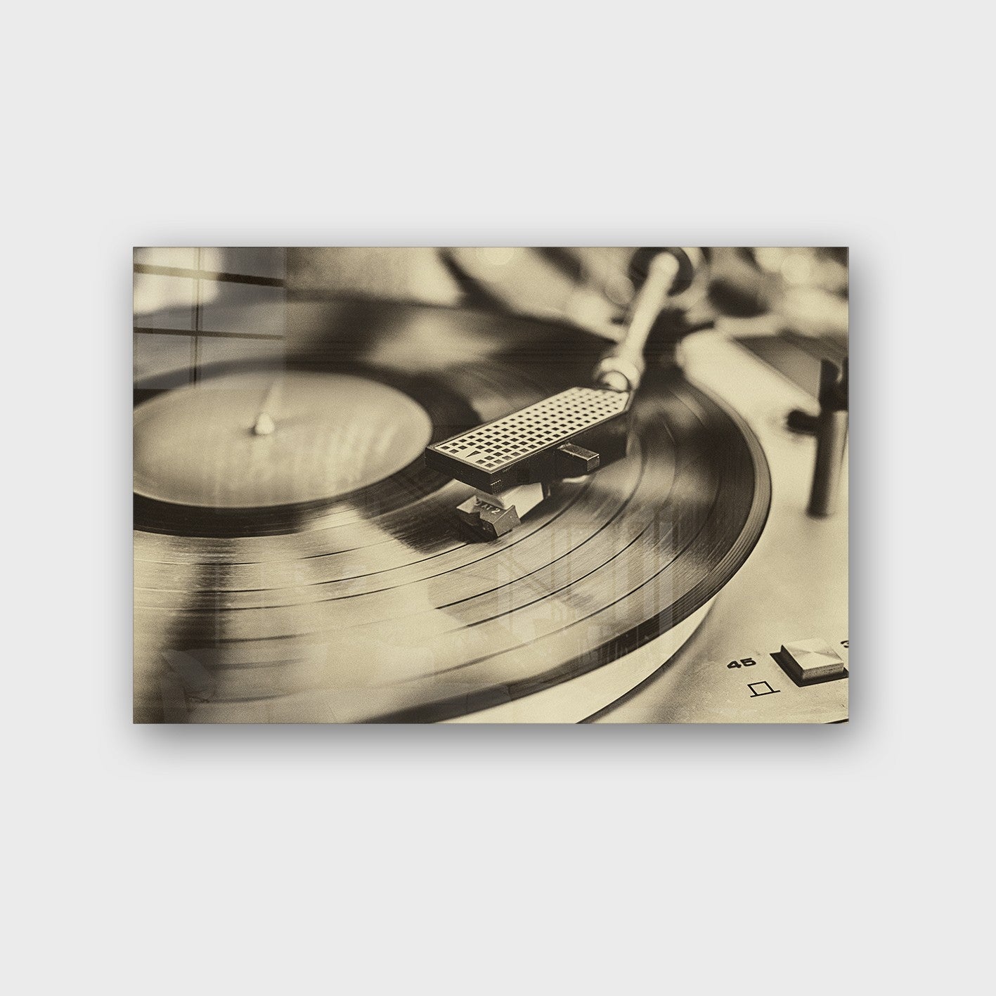 Quadro Decorativo em Vidro Temperado Multicolor 40x60cm - Arte Moderna para Parede