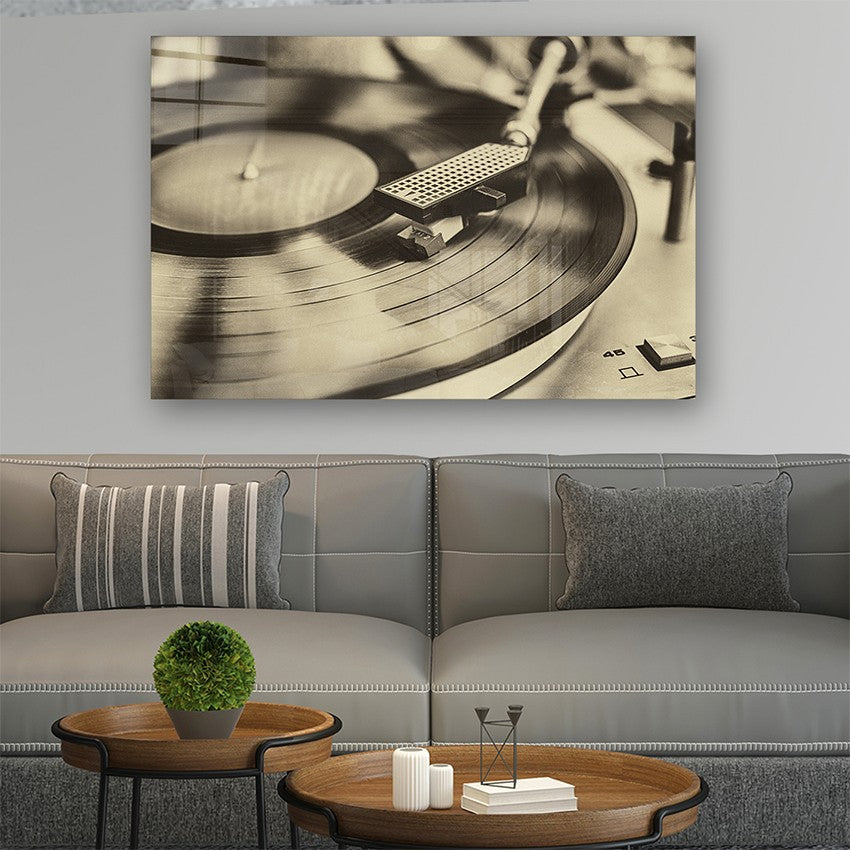 Quadro Decorativo em Vidro Temperado Multicolor 70x100cm - Arte Moderna para Parede