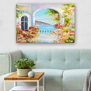 Quadro Decorativo em Vidro Temperado Multicolor 70x100cm - Arte Moderna para Parede