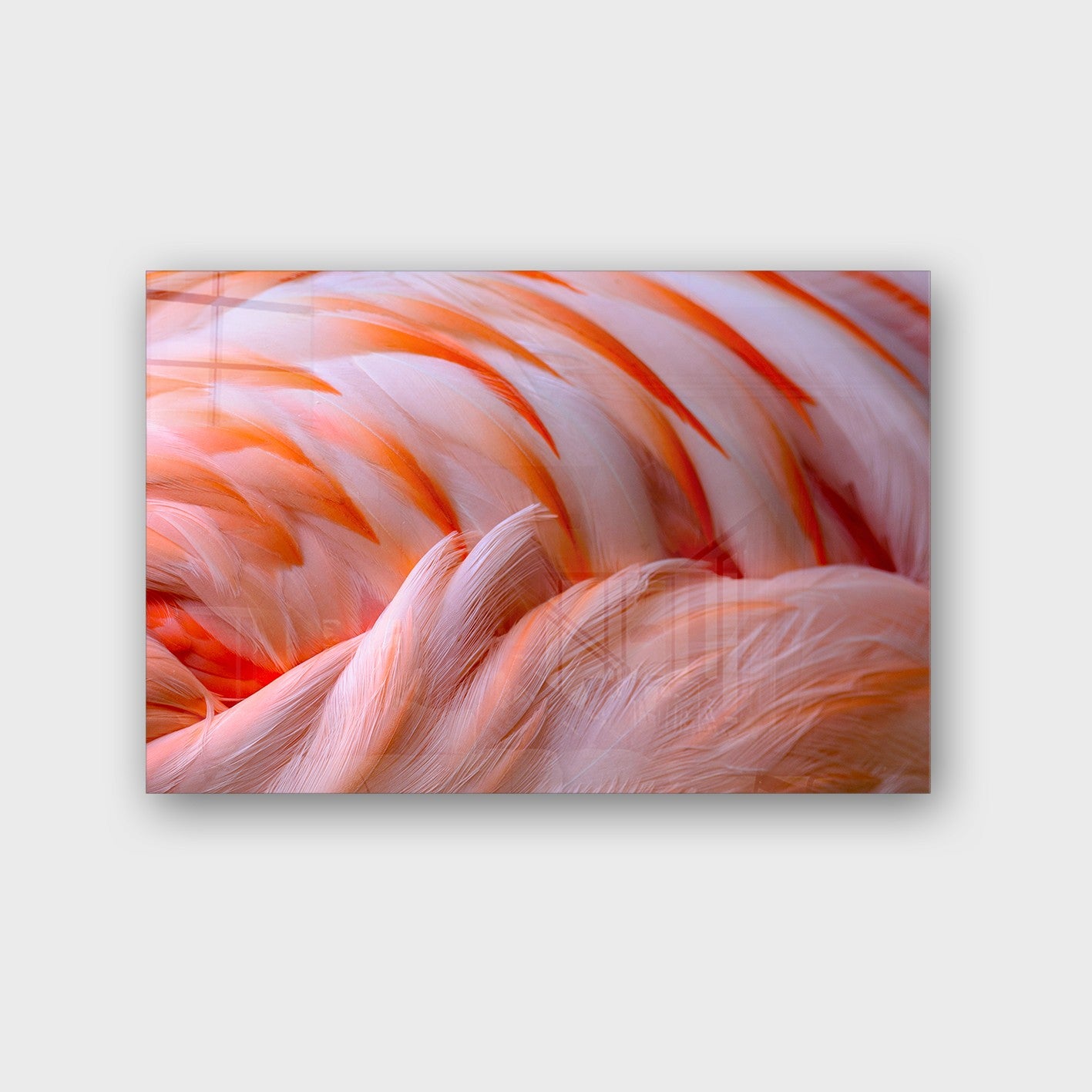 Quadro Decorativo em Vidro Temperado Multicolor 50x70cm - Arte Moderna para Parede