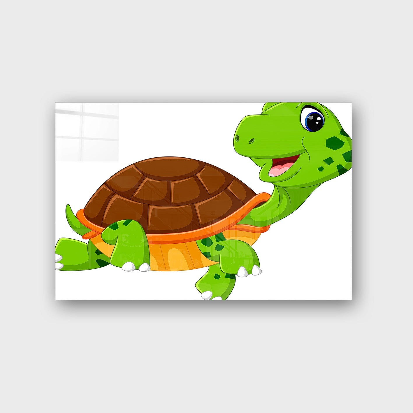 Quadro Decorativo em Vidro Temperado Multicolor 70x100cm - Arte Moderna para Parede