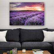 Quadro Decorativo em Vidro Temperado Multicolor 40x60cm - Arte Moderna para Parede