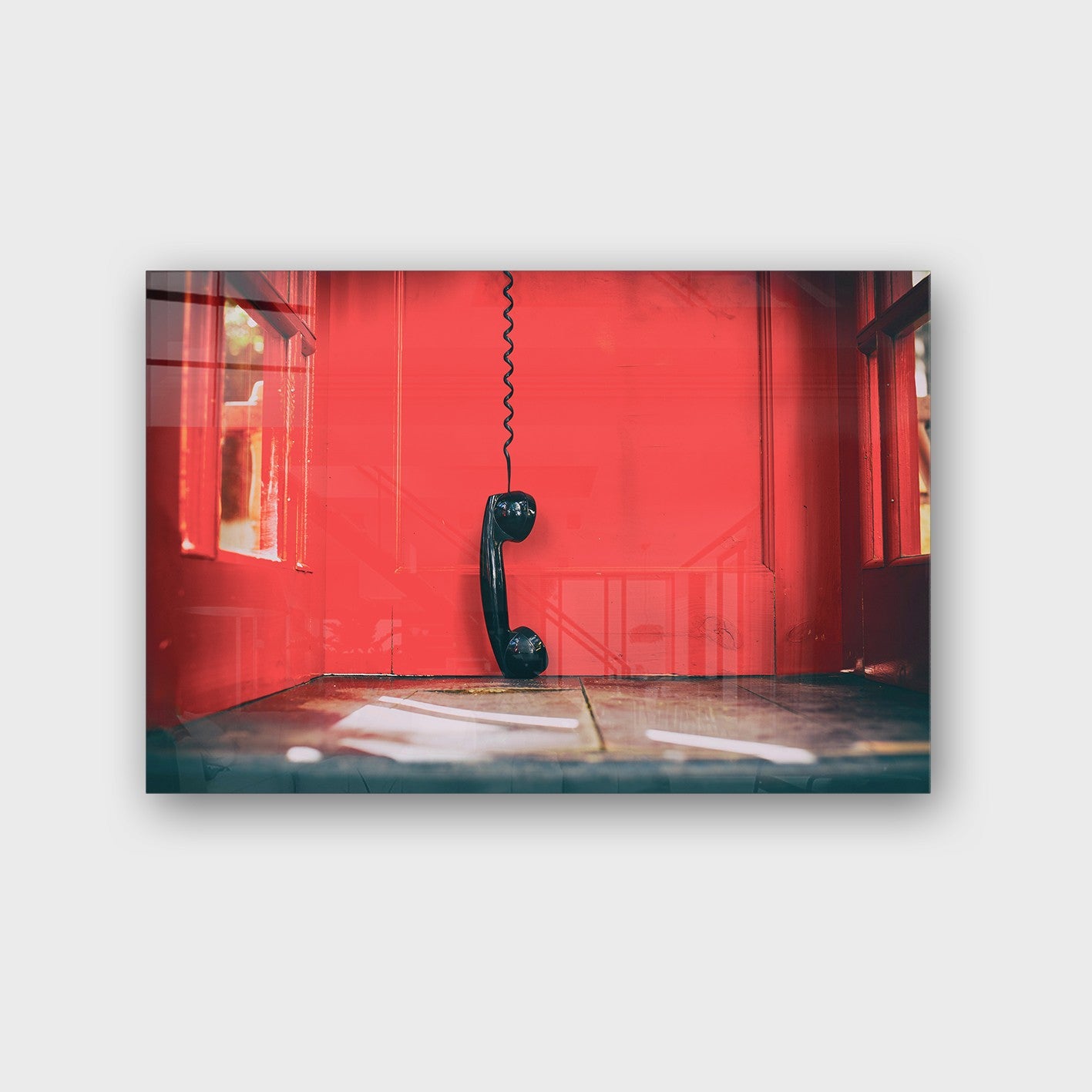 Quadro Decorativo em Vidro Temperado Multicolor 70x100cm - Arte Moderna para Parede