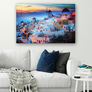 Quadro Decorativo em Vidro Temperado Multicolor 50x70cm - Arte Moderna para Parede