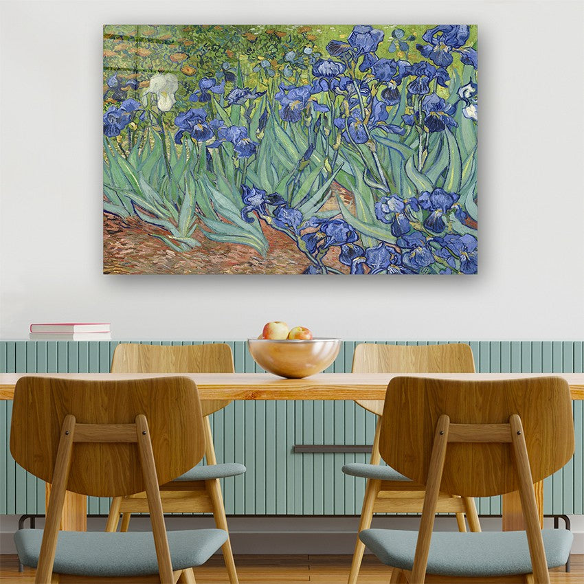 Quadro Decorativo em Vidro Temperado Multicolor 40x60cm - Arte Moderna para Parede