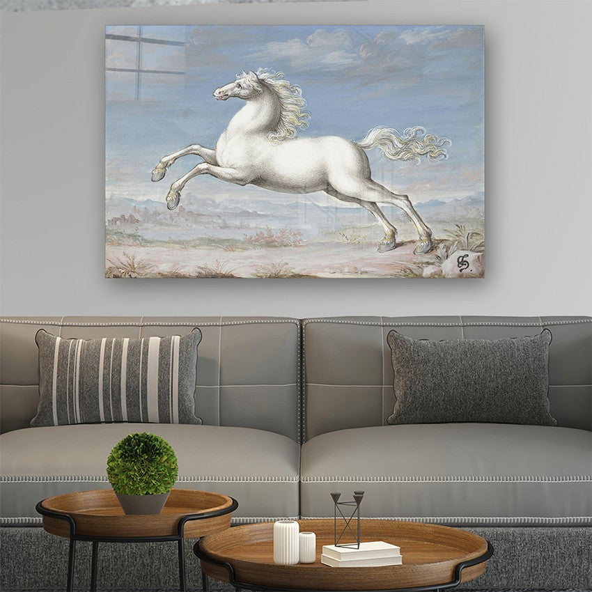 Quadro Decorativo em Vidro Temperado Multicolor 50x70cm - Arte Moderna para Parede