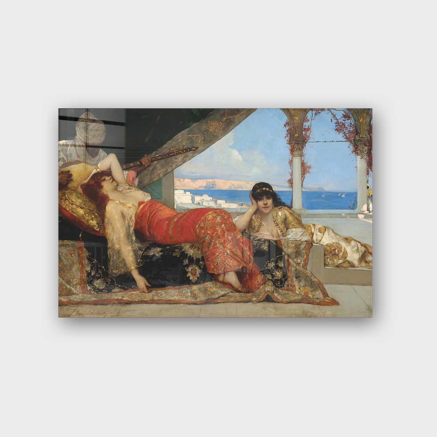 Quadro Decorativo em Vidro Temperado Multicolor 70x100cm - Arte Moderna para Parede