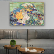 Quadro Decorativo em Vidro Temperado Multicolor 50x70cm - Arte Moderna para Parede