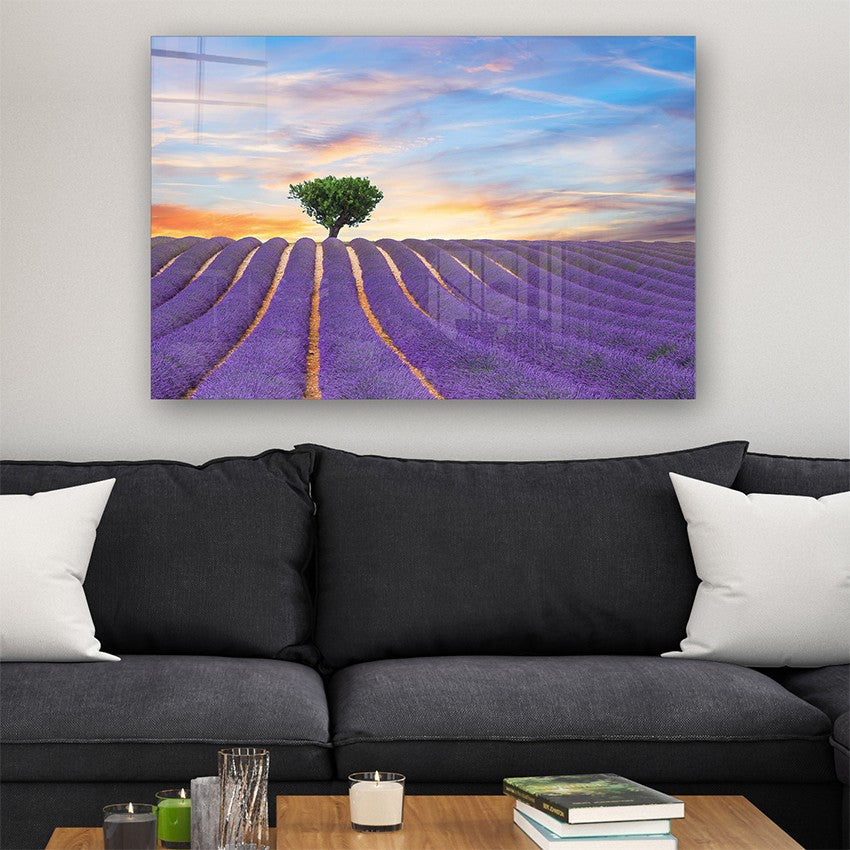 Quadro Decorativo em Vidro Temperado Multicolor 70x100cm - Arte Moderna para Parede