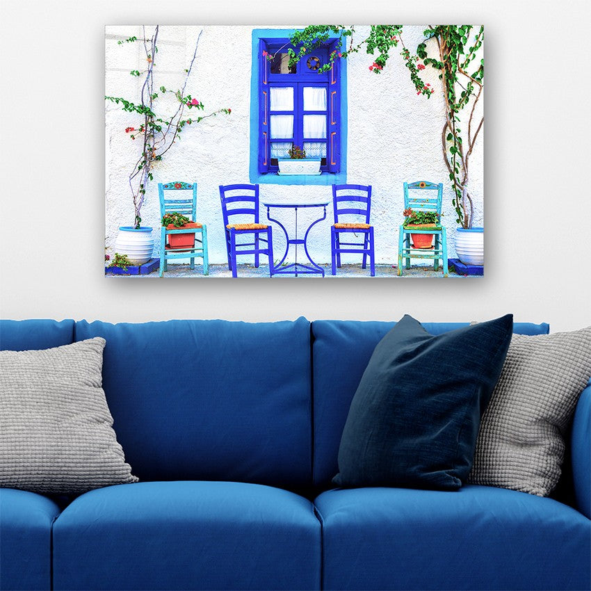 Quadro Decorativo em Vidro Temperado Multicolor 50x70cm - Arte Moderna para Parede