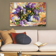 Quadro Decorativo em Vidro Temperado Multicolor 70x100cm - Arte Moderna para Parede