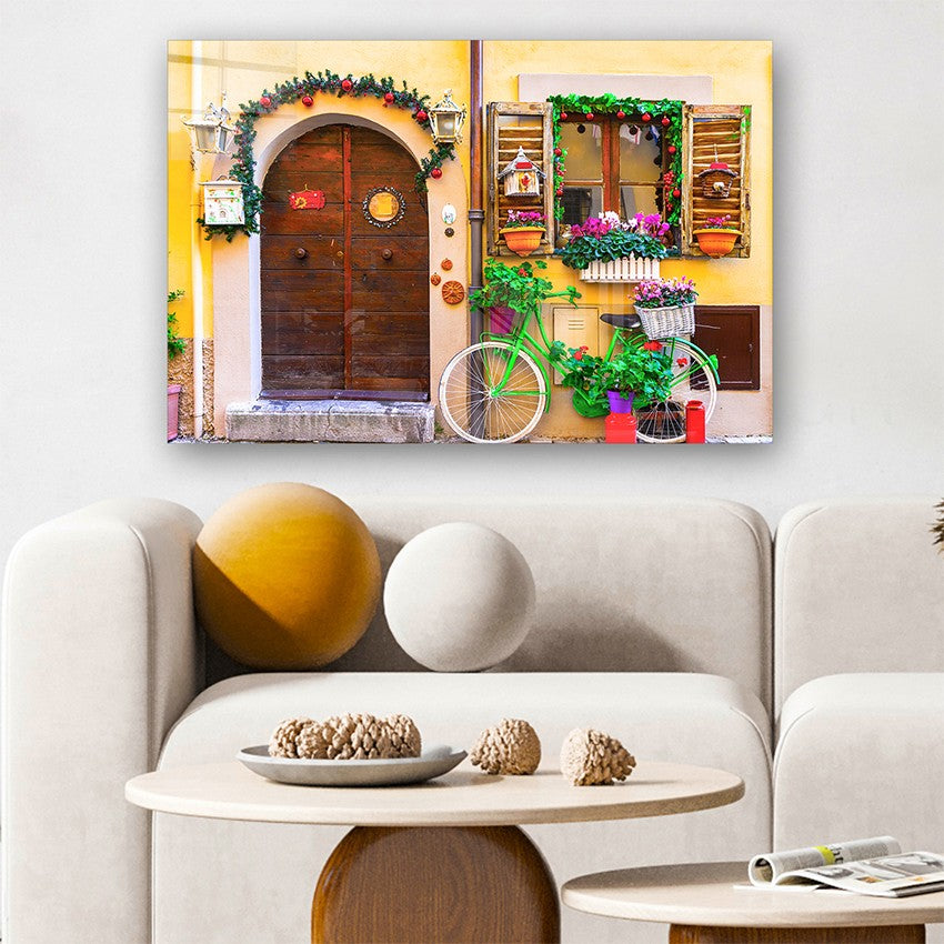 Quadro Decorativo em Vidro Temperado Multicolor 70x100cm - Arte Moderna para Parede