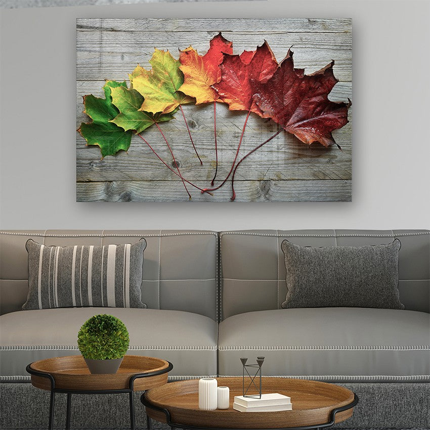 Quadro Decorativo em Vidro Temperado Multicolor 40x60cm - Arte Moderna para Parede