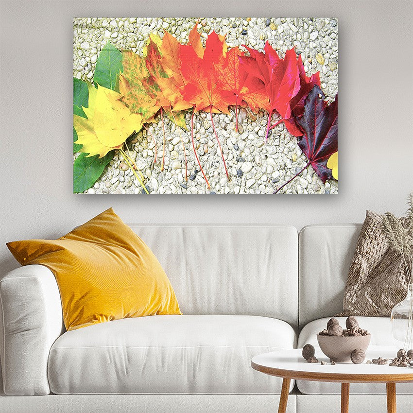 Quadro Decorativo em Vidro Temperado Multicolor 70x100cm - Arte Moderna para Parede