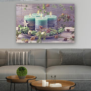 Quadro Decorativo em Vidro Temperado Multicolor 70x100cm - Arte Moderna para Parede