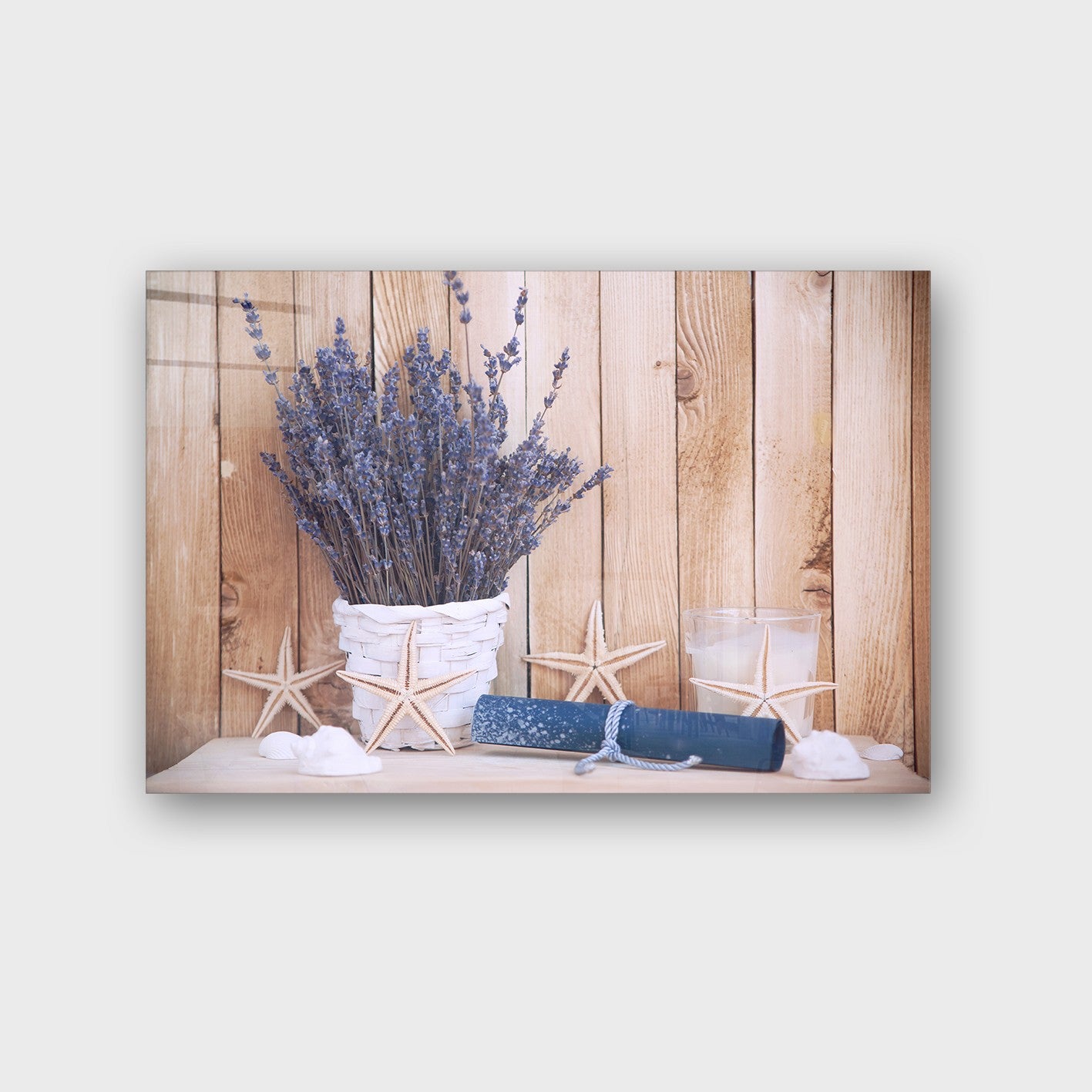 Quadro Decorativo em Vidro Temperado Multicolor 40x60cm - Arte Moderna para Parede