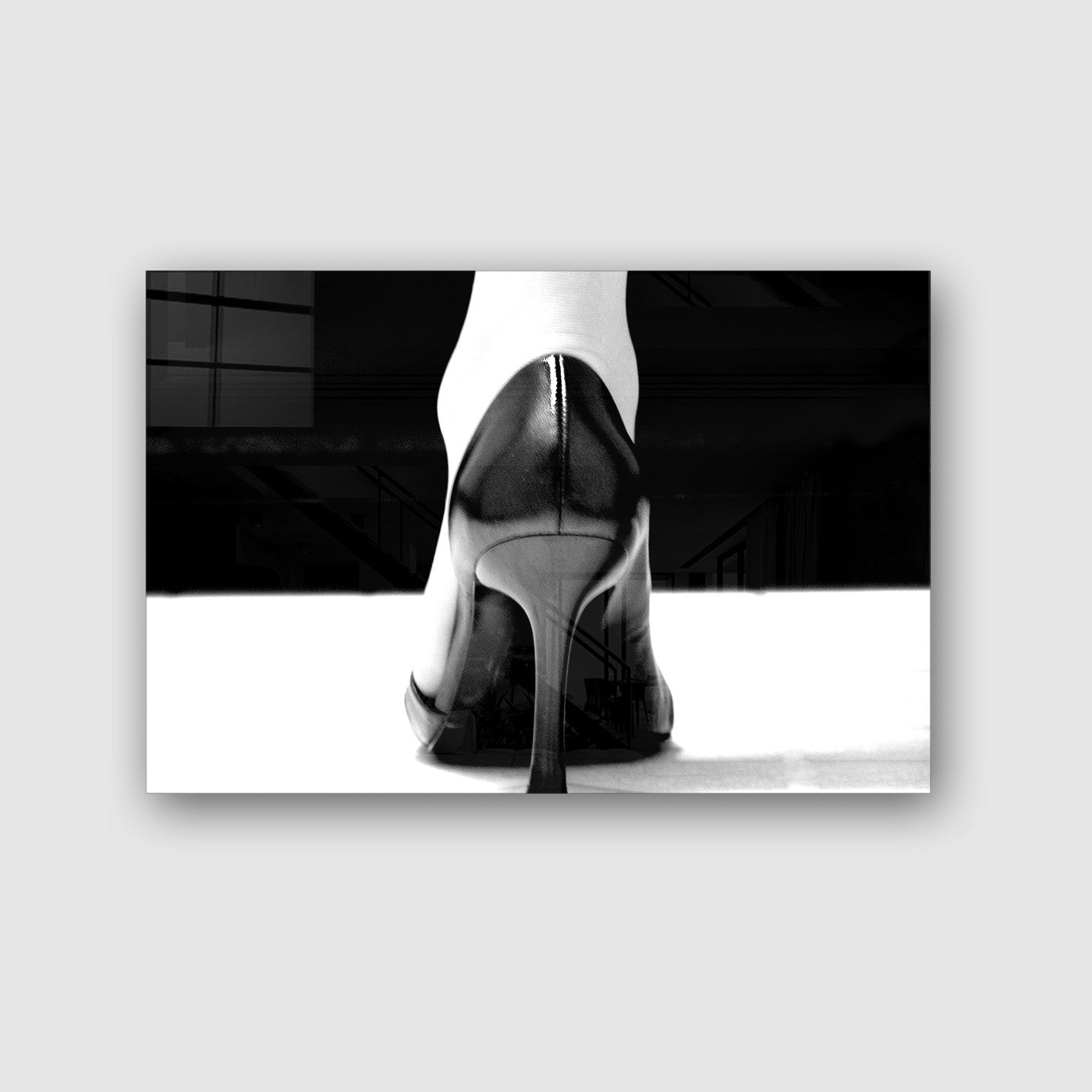 Quadro Decorativo em Vidro Temperado Multicolor 40x60cm - Arte Moderna para Parede