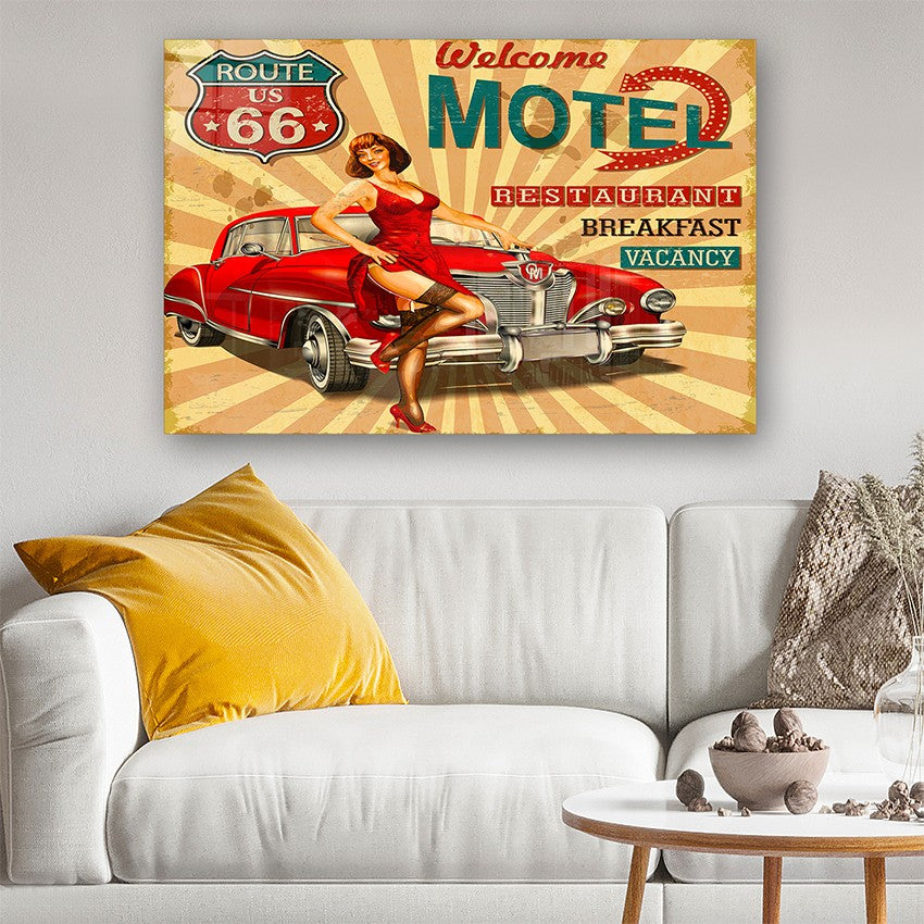 Quadro Decorativo em Vidro Temperado Multicolor 40x60cm - Arte Moderna para Parede