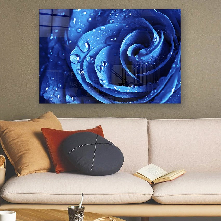 Quadro Decorativo em Vidro Temperado Multicolor 40x60cm - Arte Moderna para Parede