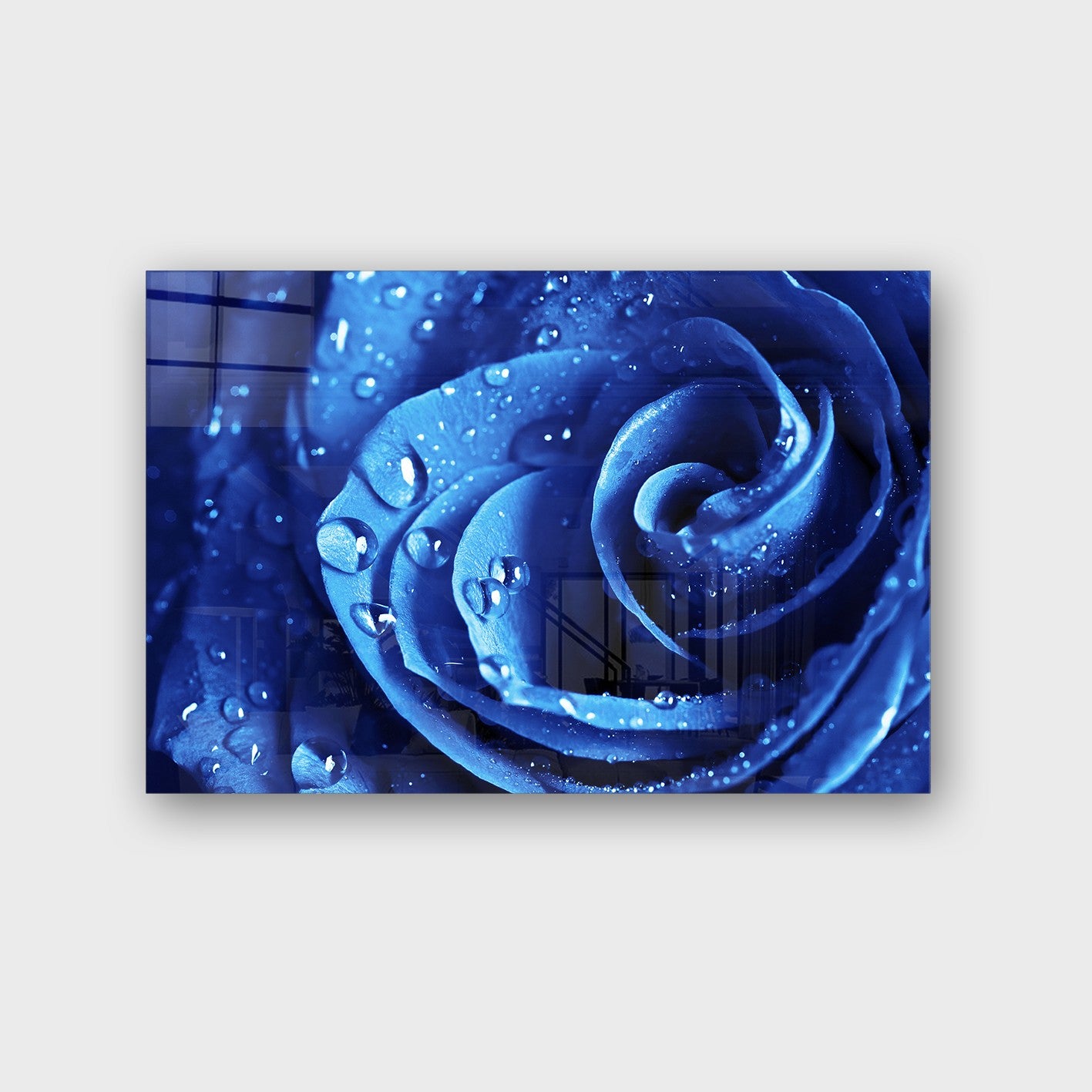 Quadro Decorativo em Vidro Temperado Multicolor 40x60cm - Arte Moderna para Parede