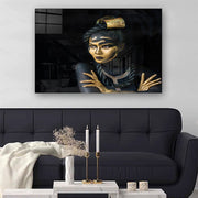 Quadro Decorativo em Vidro Temperado Multicolor 40x60cm - Arte Moderna para Parede