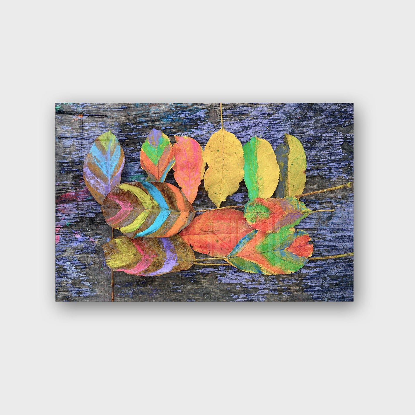 Quadro Decorativo em Vidro Temperado Multicolor 40x60cm - Arte Moderna para Parede